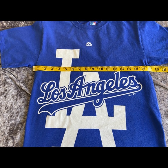 Majestic LA Dodgers Shirt Size S - Picture 6 of 7